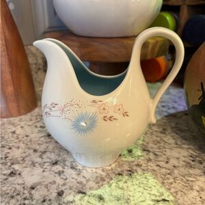 Vintage Taylor Smith Taylor 1950’s Taylorton Gravy Boat Creamer Syrup Beautiful!
